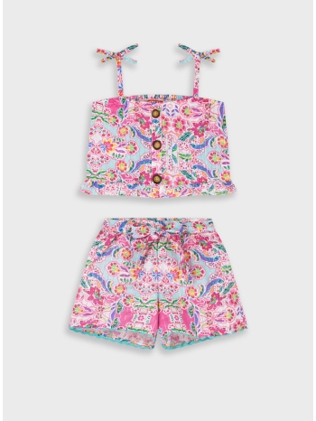 σετ τοπ με σορτς - εμπριμε 15-226309-0