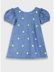 φόρεμα - μπλε τζην 15-226307-7