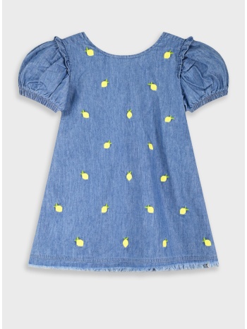 φόρεμα - μπλε τζην 15-226307-7