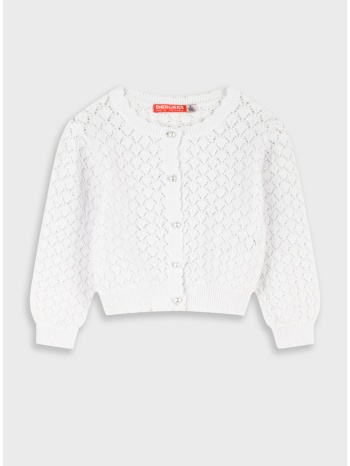 πλεκτή ζακέτα - εκρού 15-226300-6