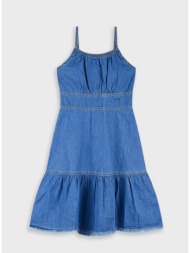 φόρεμα - μπλε τζην 16-226205-7