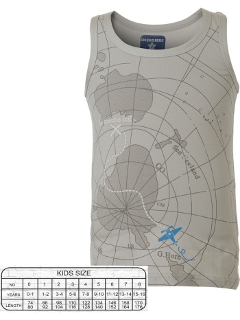 φανελάκι με φαρδιά τιράντα – σχέδιο χάρτης 