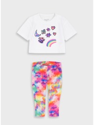 σετ μπλούζα με κολάν - εμπριμε 16-226270-0