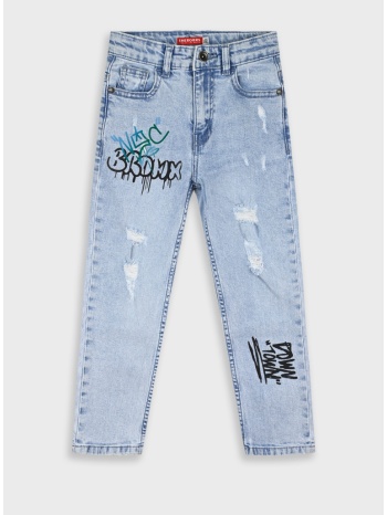 παντελόνι τζην - ανοιχτο μπλε τζην 13-226002-2