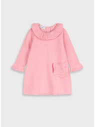 βρεφικό πλεκτό φόρεμα - τριανταφυλλι 14-125411-7