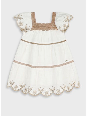 φόρεμα - κρεμ 15-226312-7