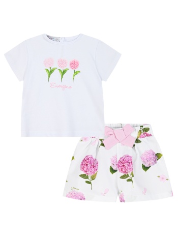 σετ μπλούζα με σορτς για βρεφικό κορίτσι (6 – 18 σε προσφορά