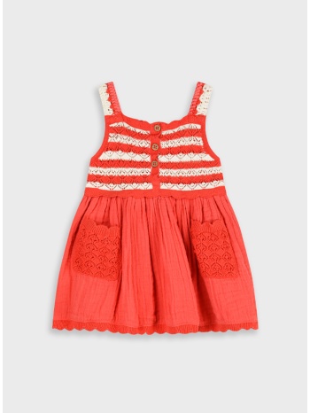 πλεκτό φόρεμα - κοκκινο 14-226415-7