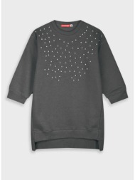 φούτερ φόρεμα - μαυρο 16-125243-7 - 16-125243-7-10-etwn-mayro