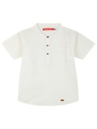 πουκάμισο για αγόρι - εκρού 12-225101-4 - 12-225101-4-3-etwn-ekroy