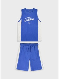 σετ με τύπωμα για αγόρι - μπλε 13-225090-0 - 13-225090-0-8-etwn-mple