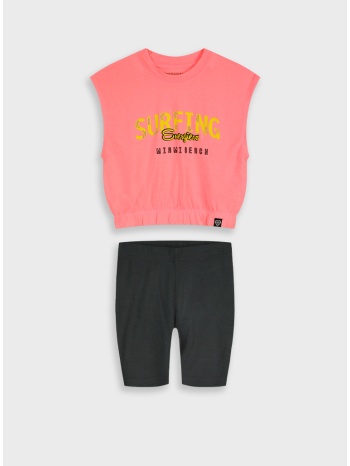 σετ μπλούζα με κολάν - μαυρο 16-226279-0