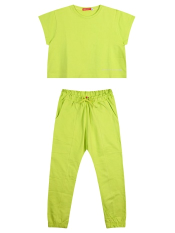 παιδικό σετ 2 τεμάχια με τύπωμα για κορίτσι - λαχανι σε προσφορά