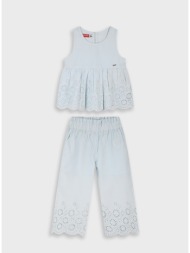 σετ μπλούζα με παντελόνα - ανοιχτο γαλαζιο 15-226320-0