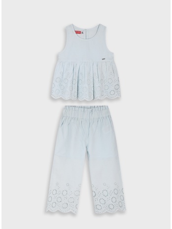 σετ μπλούζα με παντελόνα - ανοιχτο γαλαζιο 15-226320-0