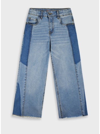 τζην wide leg - μπλε τζην 16-226200-2