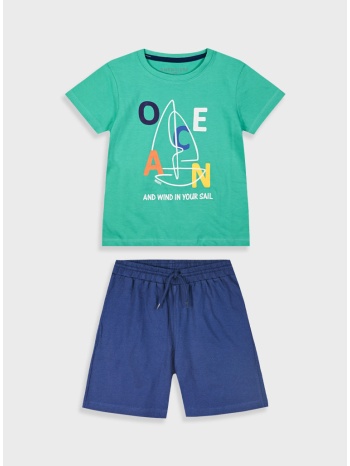 σετ με τύπωμα για αγόρι - μπλε 12-225111-0  σε προσφορά