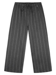 παντελόνι - off black melanze 16-126207-2