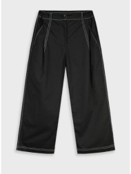 παντελόνι wide leg - μαυρο 16-226205-2