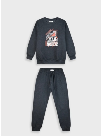 φούτερ φόρμα - cloud grey 13-126089-0