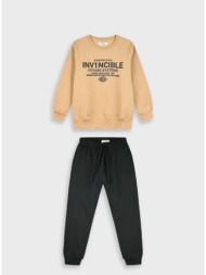 φούτερ φόρμα - μαυρο 13-126088-0