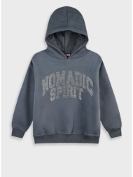 μπλούζα με κουκούλα - cloud grey 16-126215-5