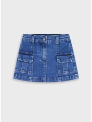 τζην φούστα - dark blue denim 15-125303-3 - 15-125303-3-10-etwn-dark-blue-denim