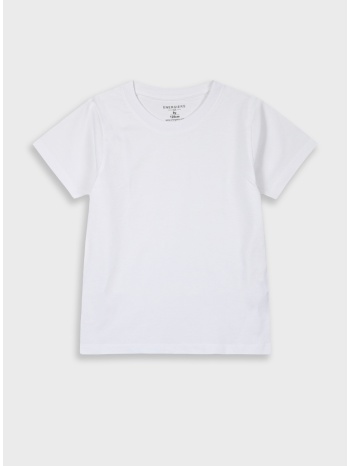 unisex κοντομάνικι φανέλα - λευκό 39-5052