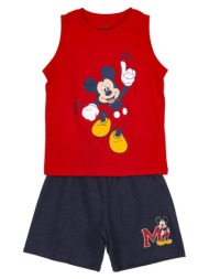 mickey παιδική πιτζάμα jersey για αγόρια 142.2200009234 κόκκινο
