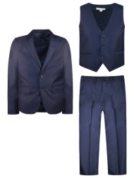 μαρέν κοστούμι 3τμχ, σακάκι, γιλέκο και παντελόνι για αγόρι 42-215196-1