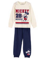 mickey παιδική πιτζάμα jersey για αγόρια 142.2900001628 εκρού/μπλε