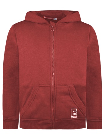 energiers basic line φούτερ ζακέτα με κουκούλα για αγόρι 