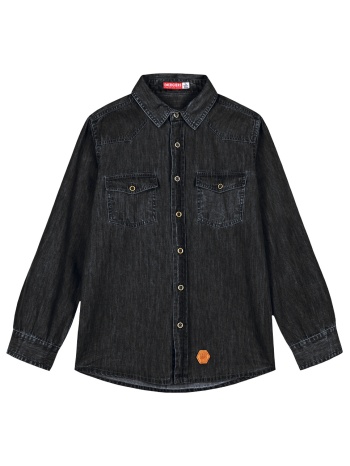 τζην πουκάμισο, αγόρι - μαυρο τζην 12-123105-4