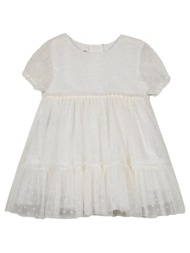 βρεφικό πουά φόρεμα για κορίτσι (6-18 μηνών) - εκρού 44-224473-7-86-cm-ekroy