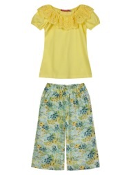 παιδικό σετ 2 τεμάχια με φλοράλ παντελόνα για κορίτσι 15-224300-0-5-etwn-floral