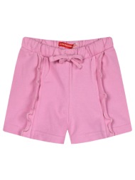 παιδικό σορτα με φραμπαλά για κορίτσι - ροζ 15-224352-2-5-etwn-roz
