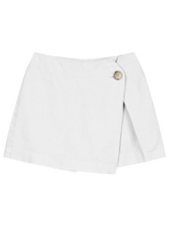 παιδική φούστα σορτς για κορίτσι - λευκό 16-224258-2-14-etwn-leyko