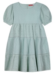 παιδικό φόρεμα με κέντημα για κορίτσι - φυστικι 16-224200-7-14-etwn-fystiki