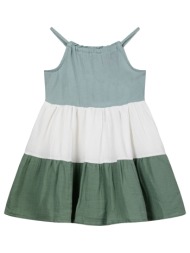 παιδικό εξώπλατο φόρεμα για κορίτσι - χακι 15-224324-7-10-etwn-xaki