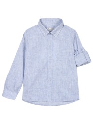 παιδικό πουκάμισο για καλό ντύσιμο για αγόρι - μπλε 43-224091-4-14-etwn-mple