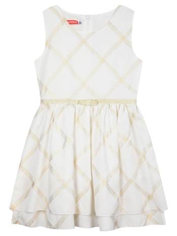 παιδικό αμάνικο φόρεμα με χρυσές λεπτομέρειες για κορίτσι  σε προσφορά