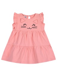 βρεφικό φόρεμα για κορίτσι (3-18 μηνών) - flamingo pink 14-224418-7-86-cm-flamingo-pink