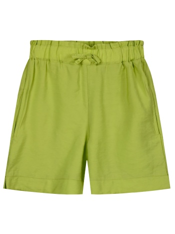 παιδική βερμούδα με λάστιχο στη μέση για κορίτσι - λαχανι σε προσφορά