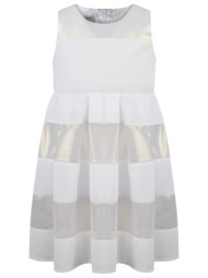 ριγέ φόρεμα - λευκό 45-223372-7