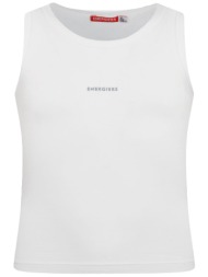 αμάνικη μπλούζα basic line - λευκό 16-100920-5-14-etwn-leyko