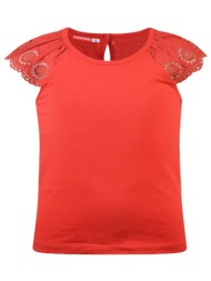 μονόχρωμη μπλούζα - κοκκινο 15-223324-5-5-etwn-kokkino