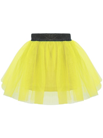φούστα με τούλι - κίτρινο 16-100200-3-3-10-etwn-kitrino