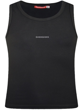 αμάνικη μπλούζα basic line - μαυρο 16-100920-5-14-etwn-mayro