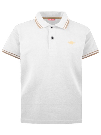 μονόχρωμο polo - λευκό 12-223110-5-5-etwn-leyko