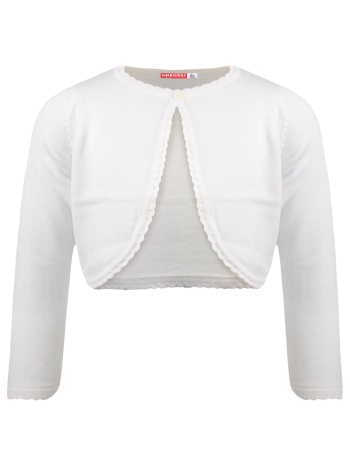 μονόχρωμο μπολερό - εκρού 15-223301-6-5-etwn-ekroy